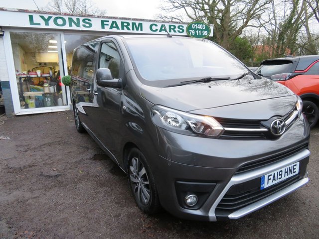 2019 19 Toyota Proace Verso 2.0D Family Medium MPV 5dr Diesel Automatic MWB Euro 6 (s/s) (8 Seat) (180 ps)