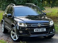 USED 2013 13 VOLKSWAGEN TIGUAN 2.0 TDI BlueMotion Tech R-Line SUV 5dr Diesel Manual 4WD Euro 5 (s/s) (170 ps) 