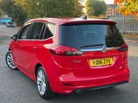 USED 2016 16 VAUXHALL ZAFIRA TOURER 2.0 CDTi Elite MPV 5dr Diesel Auto Euro 6 (170 ps) 