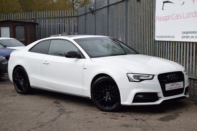 2015 15 Audi A5 2.0 TFSI Black Edition Plus Coupe 2dr Petrol S Tronic quattro Euro 6 (s/s) (225 ps)