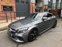 USED 2019 19 MERCEDES-BENZ C CLASS 2.0 C300d AMG Line (Premium) Coupe 2dr Diesel G-Tronic+ Euro 6 (s/s) (245 ps) ULEZ + AUTO  + PREMIUM