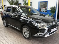 USED 2020 20 MITSUBISHI OUTLANDER 2.4h TwinMotor 13.8kWh Exceed Safety SUV 5dr Petrol Plug-in Hybrid CVT 4WD Euro 6 (s/s) (224 ps) SAT NAV LEATHER HEATED SEATS REAR VIEW CAMERA CRUISE CONTROL PARKING SENSORS 1 OWNER SERVICE HISTORY WARRANTY