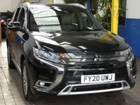 USED 2020 20 MITSUBISHI OUTLANDER 2.4h TwinMotor 13.8kWh Exceed Safety SUV 5dr Petrol Plug-in Hybrid CVT 4WD Euro 6 (s/s) (224 ps) SAT NAV LEATHER HEATED SEATS REAR VIEW CAMERA CRUISE CONTROL PARKING SENSORS 1 OWNER SERVICE HISTORY WARRANTY