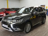 USED 2020 20 MITSUBISHI OUTLANDER 2.4h TwinMotor 13.8kWh Exceed Safety SUV 5dr Petrol Plug-in Hybrid CVT 4WD Euro 6 (s/s) (224 ps) SAT NAV LEATHER HEATED SEATS REAR VIEW CAMERA CRUISE CONTROL PARKING SENSORS 1 OWNER SERVICE HISTORY WARRANTY
