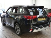 USED 2020 20 MITSUBISHI OUTLANDER 2.4h TwinMotor 13.8kWh Exceed Safety SUV 5dr Petrol Plug-in Hybrid CVT 4WD Euro 6 (s/s) (224 ps) SAT NAV LEATHER HEATED SEATS REAR VIEW CAMERA CRUISE CONTROL PARKING SENSORS 1 OWNER SERVICE HISTORY WARRANTY