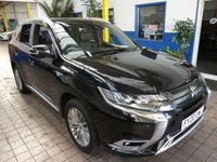 USED 2020 20 MITSUBISHI OUTLANDER 2.4h TwinMotor 13.8kWh Exceed Safety SUV 5dr Petrol Plug-in Hybrid CVT 4WD Euro 6 (s/s) (224 ps) SAT NAV LEATHER HEATED SEATS REAR VIEW CAMERA CRUISE CONTROL PARKING SENSORS 1 OWNER SERVICE HISTORY WARRANTY