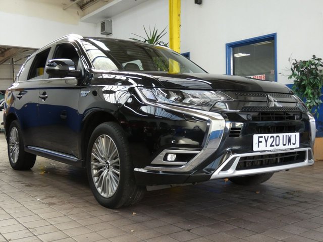 2020 20 Mitsubishi Outlander 2.4h TwinMotor 13.8kWh Exceed Safety SUV 5dr Petrol Plug-in Hybrid CVT 4WD Euro 6 (s/s) (224 ps)