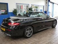 USED 2019 69 MERCEDES-BENZ C-CLASS 2.0 C300d AMG Line Cabriolet 2dr Diesel G-Tronic+ Euro 6 (s/s) (245 ps) SAT NAV PART LEATHER HEATED SEATS AIRSCARF REAR VIEW CAMERA CRUISE CONTROL PARKING SENSORS 2 OWNERS SERVICE HISTORY WARRANTY