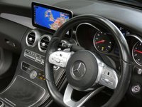 USED 2019 69 MERCEDES-BENZ C-CLASS 2.0 C300d AMG Line Cabriolet 2dr Diesel G-Tronic+ Euro 6 (s/s) (245 ps) SAT NAV PART LEATHER HEATED SEATS AIRSCARF REAR VIEW CAMERA CRUISE CONTROL PARKING SENSORS 2 OWNERS SERVICE HISTORY WARRANTY