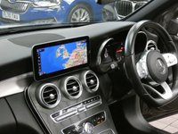 USED 2019 69 MERCEDES-BENZ C-CLASS 2.0 C300d AMG Line Cabriolet 2dr Diesel G-Tronic+ Euro 6 (s/s) (245 ps) SAT NAV PART LEATHER HEATED SEATS AIRSCARF REAR VIEW CAMERA CRUISE CONTROL PARKING SENSORS 2 OWNERS SERVICE HISTORY WARRANTY