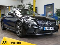 USED 2019 69 MERCEDES-BENZ C-CLASS 2.0 C300d AMG Line Cabriolet 2dr Diesel G-Tronic+ Euro 6 (s/s) (245 ps) SAT NAV PART LEATHER HEATED SEATS AIRSCARF REAR VIEW CAMERA CRUISE CONTROL PARKING SENSORS 2 OWNERS SERVICE HISTORY WARRANTY
