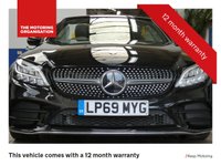 USED 2019 69 MERCEDES-BENZ C-CLASS 2.0 C300d AMG Line Cabriolet 2dr Diesel G-Tronic+ Euro 6 (s/s) (245 ps) SAT NAV PART LEATHER HEATED SEATS AIRSCARF REAR VIEW CAMERA CRUISE CONTROL PARKING SENSORS 2 OWNERS SERVICE HISTORY WARRANTY
