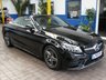 USED 2019 69 MERCEDES-BENZ C-CLASS 2.0 C300d AMG Line Cabriolet 2dr Diesel G-Tronic+ Euro 6 (s/s) (245 ps) SAT NAV PART LEATHER HEATED SEATS AIRSCARF REAR VIEW CAMERA CRUISE CONTROL PARKING SENSORS 2 OWNERS SERVICE HISTORY WARRANTY