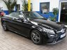 USED 2019 69 MERCEDES-BENZ C-CLASS 2.0 C300d AMG Line Cabriolet 2dr Diesel G-Tronic+ Euro 6 (s/s) (245 ps) SAT NAV PART LEATHER HEATED SEATS AIRSCARF REAR VIEW CAMERA CRUISE CONTROL PARKING SENSORS 2 OWNERS SERVICE HISTORY WARRANTY