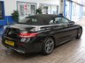 USED 2019 69 MERCEDES-BENZ C-CLASS 2.0 C300d AMG Line Cabriolet 2dr Diesel G-Tronic+ Euro 6 (s/s) (245 ps) SAT NAV PART LEATHER HEATED SEATS AIRSCARF REAR VIEW CAMERA CRUISE CONTROL PARKING SENSORS 2 OWNERS SERVICE HISTORY WARRANTY