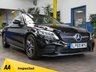 USED 2019 69 MERCEDES-BENZ C-CLASS 2.0 C300d AMG Line Cabriolet 2dr Diesel G-Tronic+ Euro 6 (s/s) (245 ps) SAT NAV PART LEATHER HEATED SEATS AIRSCARF REAR VIEW CAMERA CRUISE CONTROL PARKING SENSORS 2 OWNERS SERVICE HISTORY WARRANTY