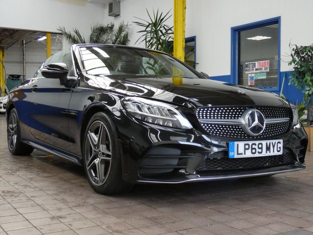 2019 69 Mercedes-Benz C-Class 2.0 C300d AMG Line Cabriolet 2dr Diesel G-Tronic+ Euro 6 (s/s) (245 ps)