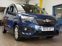 USED 2020 70 VAUXHALL COMBO LIFE 1.2 Turbo Energy XL MPV 5dr Petrol Manual Euro 6 (s/s) (7 Seat) (110 ps) 7 SEATS HEAD UP DISPLAY SAT NAV REAR VIEW CAMERA CRUISE CONTROL PARKING SENSORS 1 OWNER SERVICE HISTORY GENUINE LOW MILES