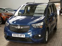 USED 2020 70 VAUXHALL COMBO LIFE 1.2 Turbo Energy XL MPV 5dr Petrol Manual Euro 6 (s/s) (7 Seat) (110 ps) 7 SEATS HEAD UP DISPLAY SAT NAV REAR VIEW CAMERA CRUISE CONTROL PARKING SENSORS 1 OWNER SERVICE HISTORY GENUINE LOW MILES