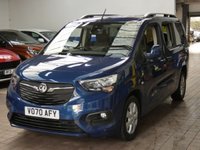 USED 2020 70 VAUXHALL COMBO LIFE 1.2 Turbo Energy XL MPV 5dr Petrol Manual Euro 6 (s/s) (7 Seat) (110 ps) 7 SEATS HEAD UP DISPLAY SAT NAV REAR VIEW CAMERA CRUISE CONTROL PARKING SENSORS 1 OWNER SERVICE HISTORY GENUINE LOW MILES