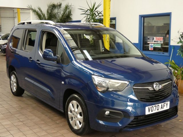 2020 70 Vauxhall Combo Life 1.2 Turbo Energy XL MPV 5dr Petrol Manual Euro 6 (s/s) (7 Seat) (110 ps)