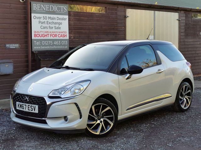 2017 67 DS Automobiles DS 3 1.2 PureTech Connected Chic Hatchback 3dr Petrol Manual Euro 6 (s/s) (110 ps)