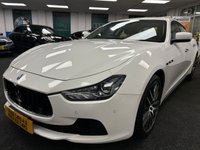 USED 2015 64 MASERATI GHIBLI 3.0D V6 Saloon 4dr Diesel ZF Euro 5 (s/s) (275 ps) UK DELIVERY FLAT FEE &pound;175 (SUBJECT TO DEAL) *OVER 100 IMAGES ON OUR WEBSITE*BESPOKE FINANCE ARRANGED*PART EXCHANGE WELCOME*ALL VEHICLES HPI CLEAR