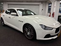 USED 2015 64 MASERATI GHIBLI 3.0D V6 Saloon 4dr Diesel ZF Euro 5 (s/s) (275 ps) UK DELIVERY FLAT FEE &pound;175 (SUBJECT TO DEAL) *OVER 100 IMAGES ON OUR WEBSITE*BESPOKE FINANCE ARRANGED*PART EXCHANGE WELCOME*ALL VEHICLES HPI CLEAR