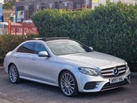 USED 2017 17 MERCEDES-BENZ E-CLASS 3.0 E350d V6 AMG Line (Premium) Saloon 4dr Diesel G-Tronic+ Euro 6 (s/s) (258 ps) WIDESCREEN NAV | AIRMATIC