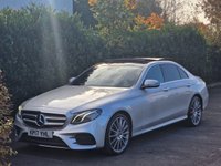USED 2017 17 MERCEDES-BENZ E-CLASS 3.0 E350d V6 AMG Line (Premium) Saloon 4dr Diesel G-Tronic+ Euro 6 (s/s) (258 ps) WIDESCREEN NAV | AIRMATIC