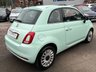 USED 2018 18 FIAT 500 1.2 Lounge Hatchback 3dr Euro 6 (s/s) 