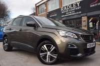 USED 2018 18 PEUGEOT 3008 1.6 BlueHDi Active SUV 5dr Diesel EAT Euro 6 (s/s) (120 ps) DIESEL AUTOMATIC VERY CLEAN CAR