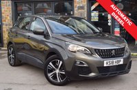 USED 2018 18 PEUGEOT 3008 1.6 BlueHDi Active SUV 5dr Diesel EAT Euro 6 (s/s) (120 ps) DIESEL AUTOMATIC VERY CLEAN CAR