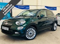 USED 2017 17 FIAT 500X 1.3 MultiJet Lounge SUV 5 Door Diesel Manual Euro 6 (s/s) (95 ps) ULEZ EURO 6 &pound;20 TAX SAT NAV
