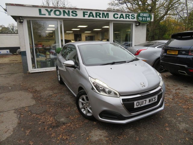 2017 17 Peugeot 208 1.2 PureTech Active Hatchback 3dr Petrol Manual Euro 6 (82 ps)