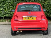 USED 2016 16 FIAT 500 1.2 ECO Pop Star Hatchback 3dr Petrol Manual Euro 6 (s/s) (69 bhp) ULEZ COMPLIANT &pound;20 TAX
