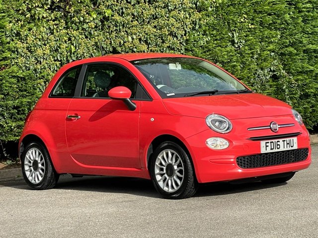 2016 16 Fiat 500 1.2 ECO Pop Star Hatchback 3dr Petrol Manual Euro 6 (s/s) (69 bhp)