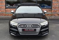 USED 2017 17 AUDI S3 2.0 TFSI Sportback 5dr Petrol S Tronic quattro Euro 6 (s/s) (310 ps) PAN ROOF / 1 OWNER FROM NEW