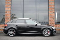 USED 2017 17 AUDI S3 2.0 TFSI Sportback 5dr Petrol S Tronic quattro Euro 6 (s/s) (310 ps) PAN ROOF / 1 OWNER FROM NEW