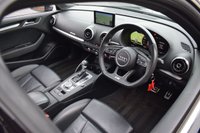 USED 2017 17 AUDI S3 2.0 TFSI Sportback 5dr Petrol S Tronic quattro Euro 6 (s/s) (310 ps) PAN ROOF / 1 OWNER FROM NEW