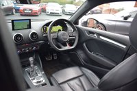 USED 2017 17 AUDI S3 2.0 TFSI Sportback 5dr Petrol S Tronic quattro Euro 6 (s/s) (310 ps) PAN ROOF / 1 OWNER FROM NEW