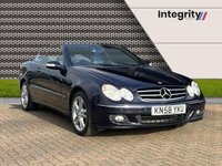 USED 2008 58 MERCEDES-BENZ CLK 3.5 CLK350 Avantgarde Cabriolet 2dr Petrol 7G-Tronic (241 g/km, 272 bhp) COMAND Nav | Leather Upholstery