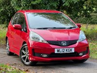 USED 2012 12 HONDA JAZZ 1.4 i-VTEC Si-T Hatchback 5dr Petrol Manual Euro 5 (99 ps) 