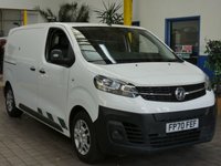 USED 2020 70 VAUXHALL VIVARO-E 3100 75kWh Dynamic Panel Van 5dr Electric Auto L1 H1 (136 ps) 3 SEATS APP SAT NAV ANDROID APPLE CARPLAY AIR CON BLUETOOTH REAR VIEW CAMERA CRUISE CONTROL PARKING SENSORS 2 OWNERS WE CAN REMOVE SHELVING RACKING LIGHTING LIVERY/GRAPHICS UPON REQUEST