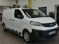 USED 2020 70 VAUXHALL VIVARO-E 3100 75kWh Dynamic Panel Van 5dr Electric Auto L1 H1 (136 ps) 3 SEATS APP SAT NAV ANDROID APPLE CARPLAY AIR CON BLUETOOTH REAR VIEW CAMERA CRUISE CONTROL PARKING SENSORS 2 OWNERS WE CAN REMOVE SHELVING RACKING LIGHTING LIVERY/GRAPHICS UPON REQUEST