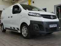 USED 2020 70 VAUXHALL VIVARO-E 3100 75kWh Dynamic Panel Van 5dr Electric Auto L1 H1 (136 ps) 3 SEATS APP SAT NAV ANDROID APPLE CARPLAY AIR CON BLUETOOTH REAR VIEW CAMERA CRUISE CONTROL PARKING SENSORS 2 OWNERS WE CAN REMOVE SHELVING RACKING LIGHTING LIVERY/GRAPHICS UPON REQUEST