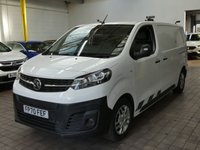 USED 2020 70 VAUXHALL VIVARO-E 3100 75kWh Dynamic Panel Van 5dr Electric Auto L1 H1 (136 ps) 3 SEATS APP SAT NAV ANDROID APPLE CARPLAY AIR CON BLUETOOTH REAR VIEW CAMERA CRUISE CONTROL PARKING SENSORS 2 OWNERS WE CAN REMOVE SHELVING RACKING LIGHTING LIVERY/GRAPHICS UPON REQUEST