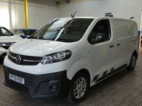 USED 2020 70 VAUXHALL VIVARO-E 3100 75kWh Dynamic Panel Van 5dr Electric Auto L1 H1 (136 ps) 3 SEATS APP SAT NAV ANDROID APPLE CARPLAY AIR CON BLUETOOTH REAR VIEW CAMERA CRUISE CONTROL PARKING SENSORS 2 OWNERS WE CAN REMOVE SHELVING RACKING LIGHTING LIVERY/GRAPHICS UPON REQUEST