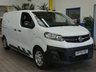 USED 2020 70 VAUXHALL VIVARO-E 3100 75kWh Dynamic Panel Van 5dr Electric Auto L1 H1 (136 ps) 3 SEATS APP SAT NAV ANDROID APPLE CARPLAY AIR CON BLUETOOTH REAR VIEW CAMERA CRUISE CONTROL PARKING SENSORS 2 OWNERS WE CAN REMOVE SHELVING RACKING LIGHTING LIVERY/GRAPHICS UPON REQUEST