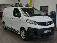USED 2020 70 VAUXHALL VIVARO-E 3100 75kWh Dynamic Panel Van 5dr Electric Auto L1 H1 (136 ps) 3 SEATS APP SAT NAV ANDROID APPLE CARPLAY AIR CON BLUETOOTH REAR VIEW CAMERA CRUISE CONTROL PARKING SENSORS 2 OWNERS WE CAN REMOVE SHELVING RACKING LIGHTING LIVERY/GRAPHICS UPON REQUEST